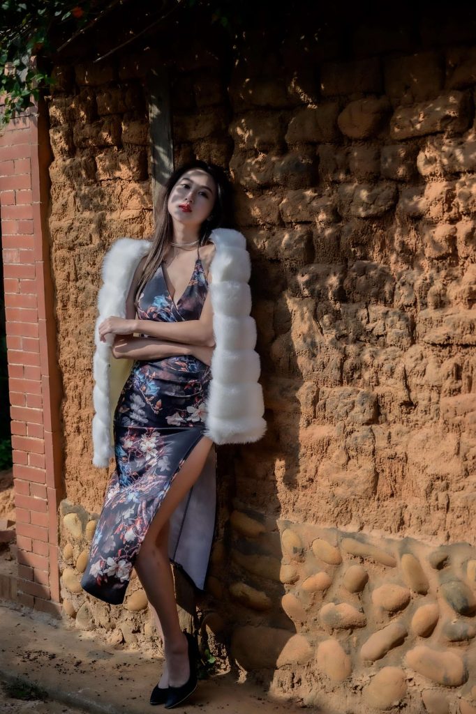 精选街拍摄影 No.186 高衩旗袍高跟美腿 [79P/111M]插图1