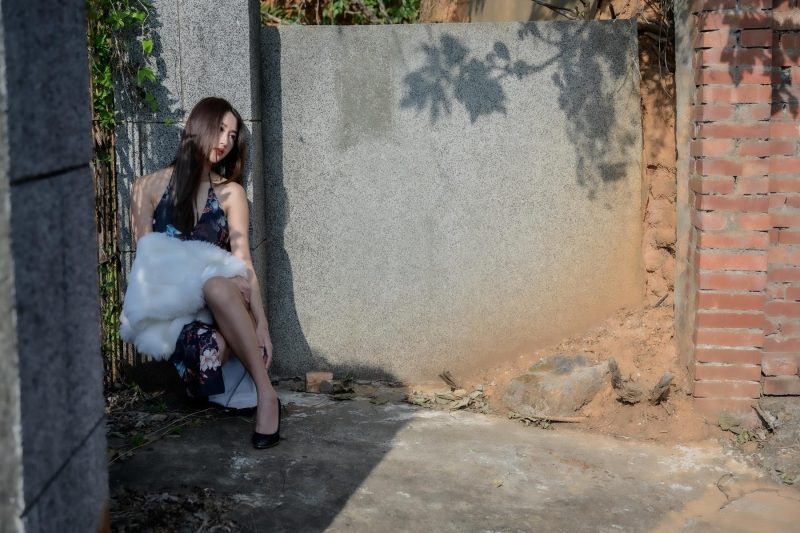 精选街拍摄影 No.186 高衩旗袍高跟美腿 [79P/111M]-无料摄影圈