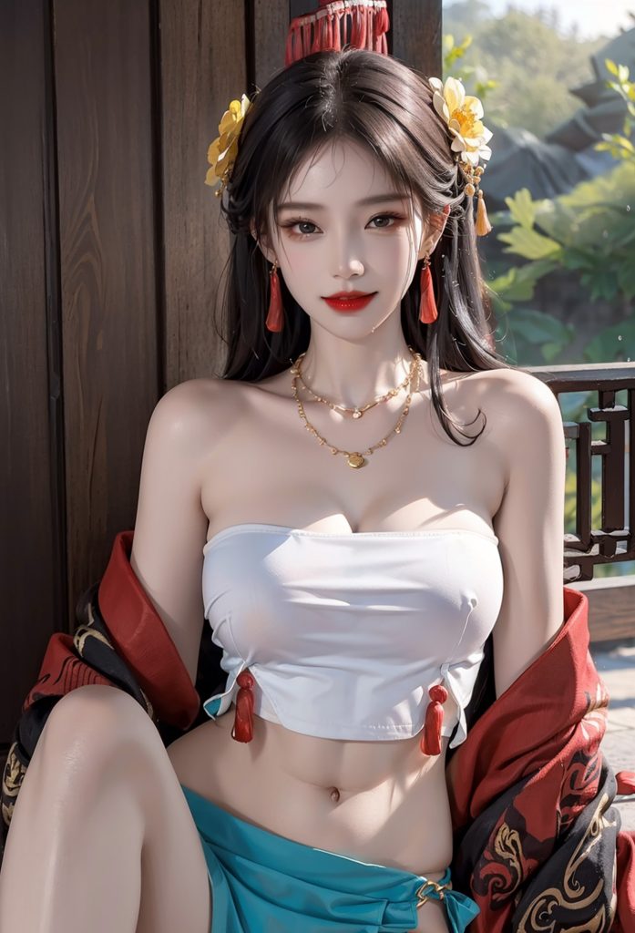 AI绘画 106 国风肚兜[50P/90.8MB]插图3