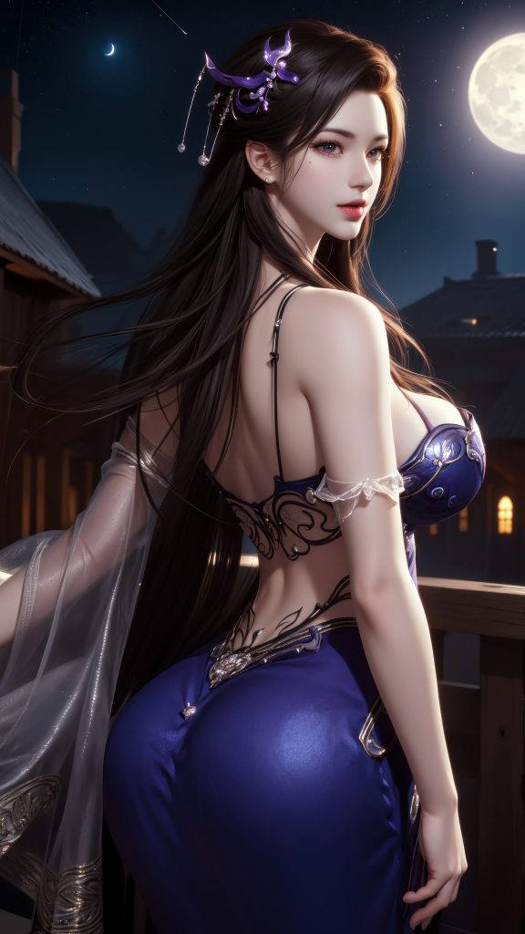 AI绘画 117 天行九歌-潮女妖[57P/205MB]插图1