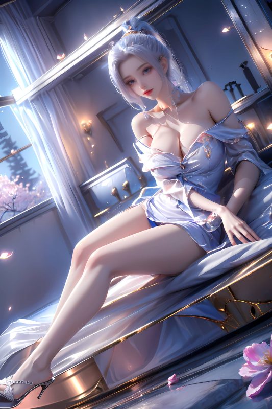 AI绘画 120 韩月[24P/165MB]-无料摄影圈