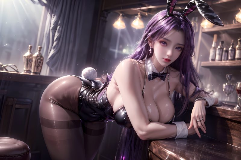 AI绘画 125 云曦兔女郎[20P/132MB]-无料摄影圈