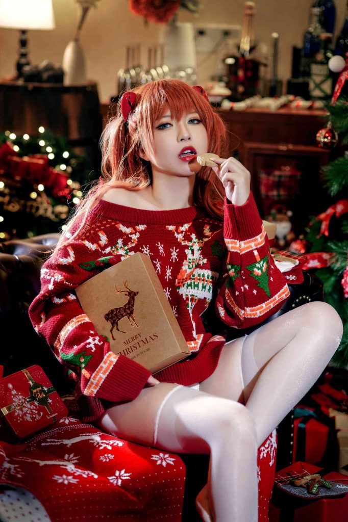 半半子 NO.016 – 式波・ASUKA Christmas[41P/153MB]插图2