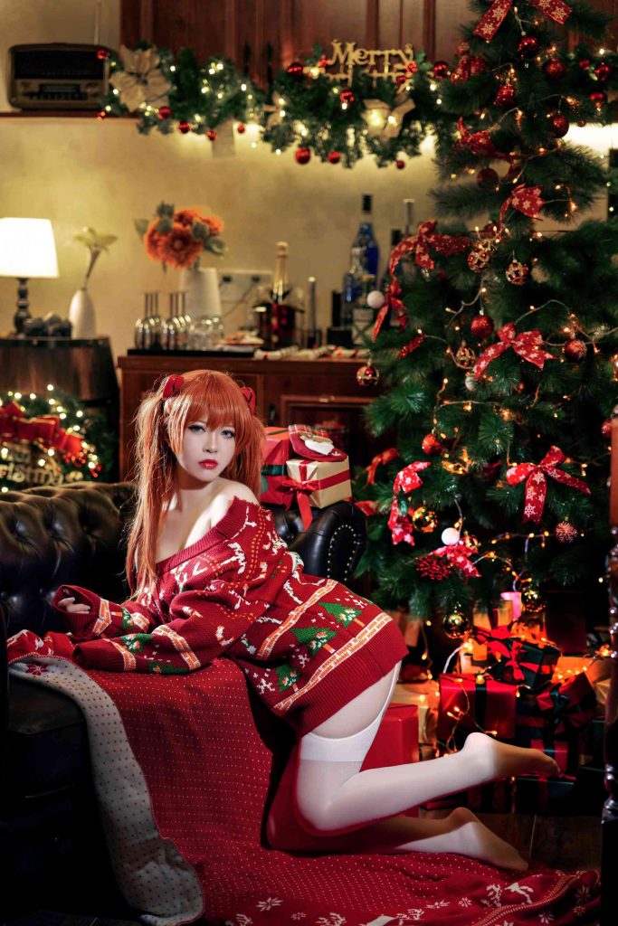 半半子 NO.016 – 式波・ASUKA Christmas[41P/153MB]插图1