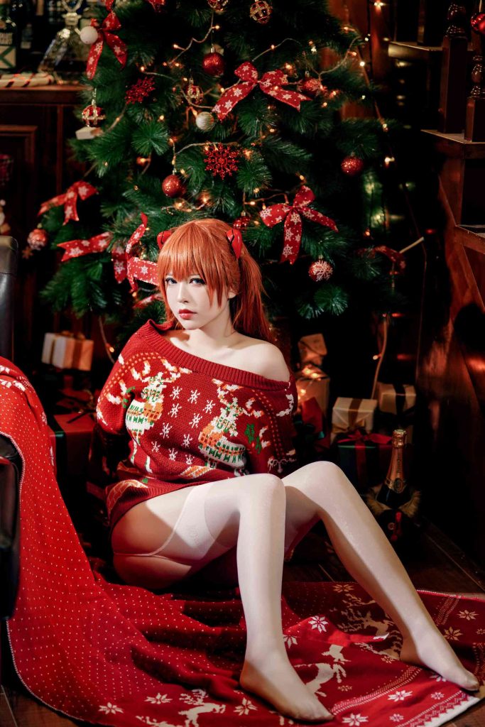 半半子 NO.016 – 式波・ASUKA Christmas[41P/153MB]-无料摄影圈