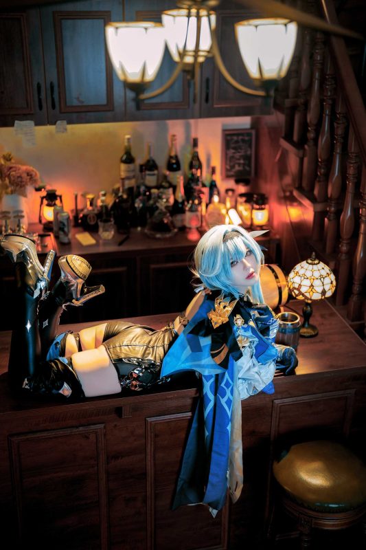 半半子 NO.044 - 原神优菈[76P/7V/466MB]-无料摄影圈