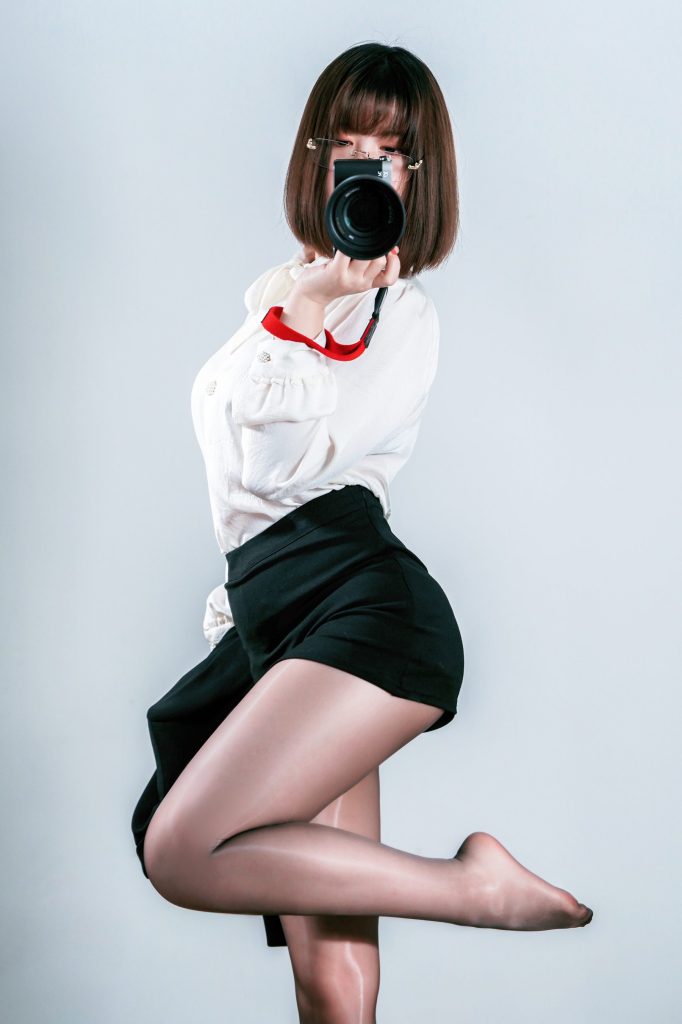 半半子 NO.047 – OL自撮[28P/2V/143MB]插图2