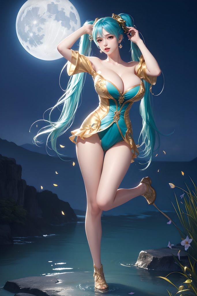 AI绘画 144 英雄联盟 琴女 精美[136P/1.36GB]插图1