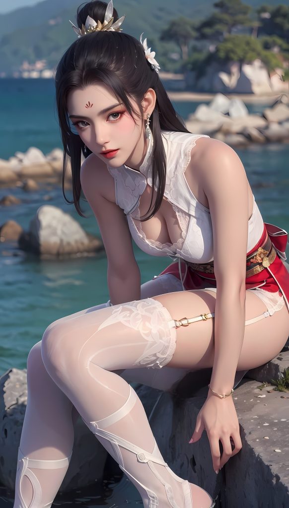 AI绘画 147 暗河传 白鹤淮 居家私房[52P665MB]插图1