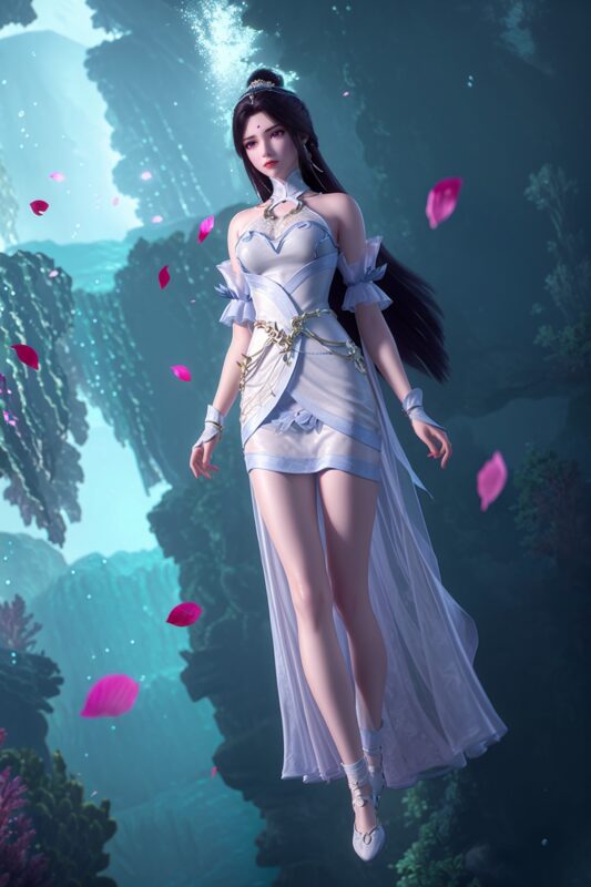 AI绘画 165 完美世界-月婵 主身全身版[107P/187MB]-无料摄影圈