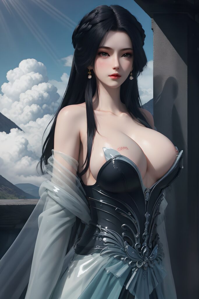 AI绘画 170 姜立 唯美内衣[55P/168MB]插图1