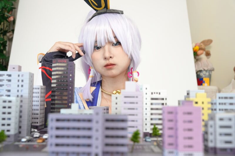 [觅芙少女]NO.092 娜娜-cos神里凌华 巨人踩踏[204P/1V/4.95GB]-无料摄影圈