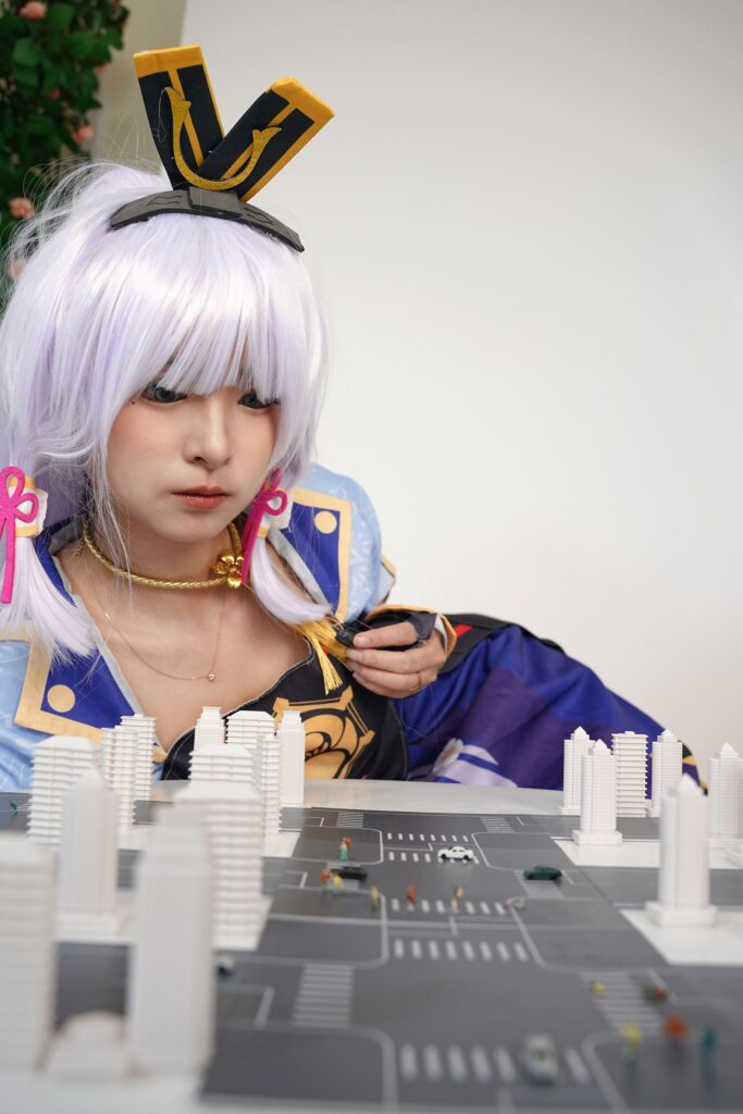 [觅芙少女]NO.092 娜娜-cos神里凌华 巨人踩踏[204P/1V/4.95GB]插图1