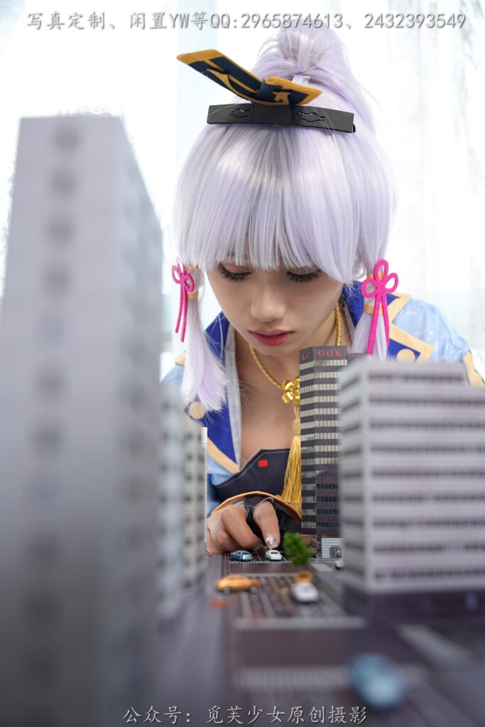 [觅芙少女]NO.108 花花-梦境误入小人国，化身巨人少女[144P/2V/9.28GB]插图1