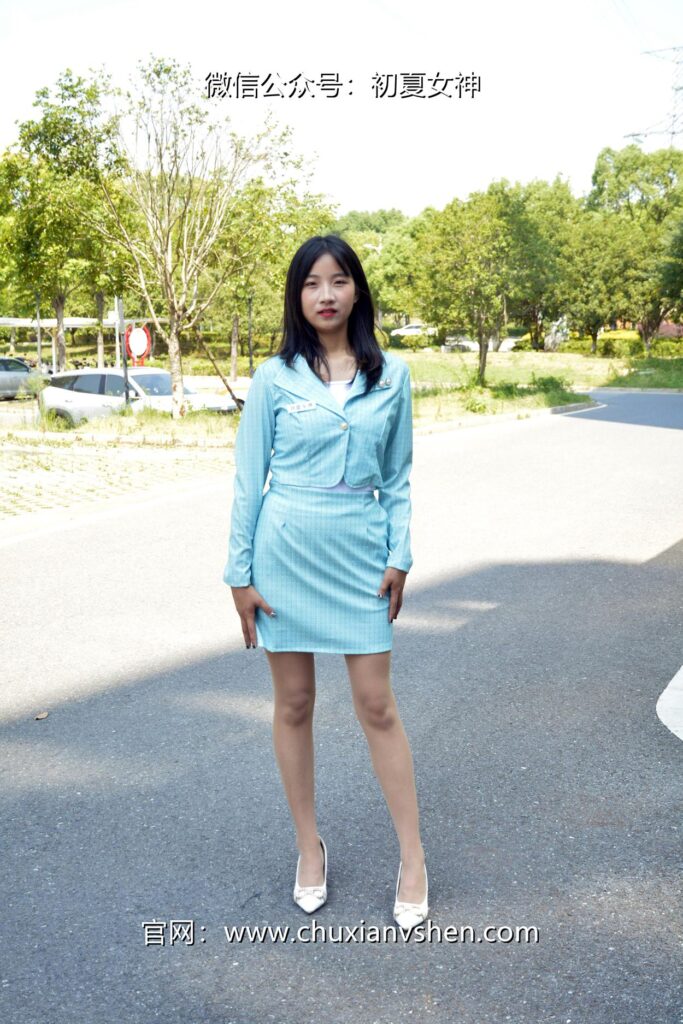 初夏女神 NO.079 点点 浅蓝正装[160P/1V/4.93GB]插图1