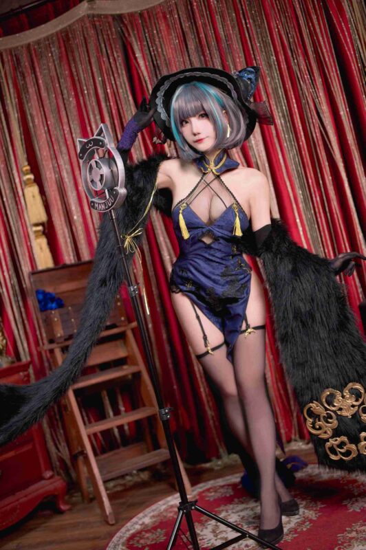 卜呦Mikon NO.002 - 柴郡音乐绚烂[15P/39.7MB]-无料摄影圈