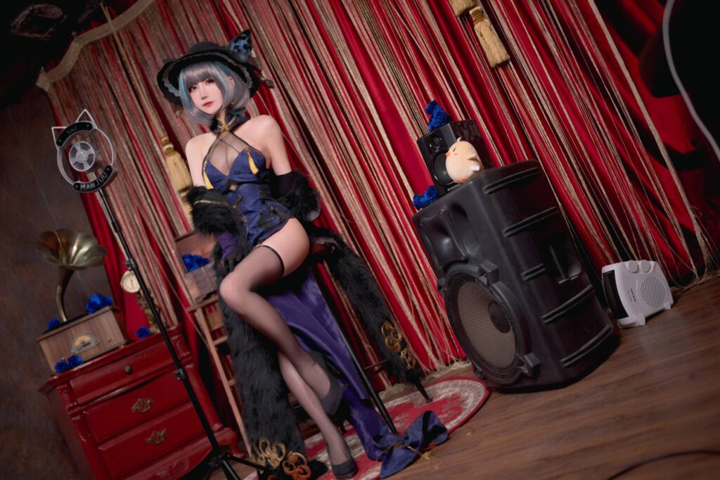 卜呦Mikon NO.002 – 柴郡音乐绚烂[15P/39.7MB]插图1