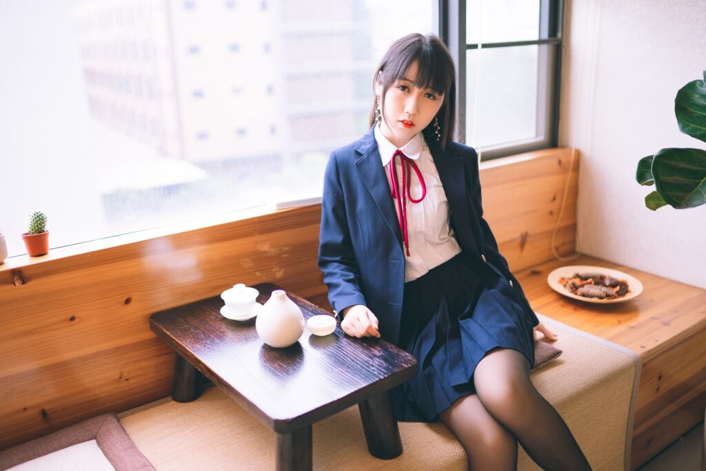 不呆猫 NO.022 – 校服JK[64P/4V/518MB]插图2