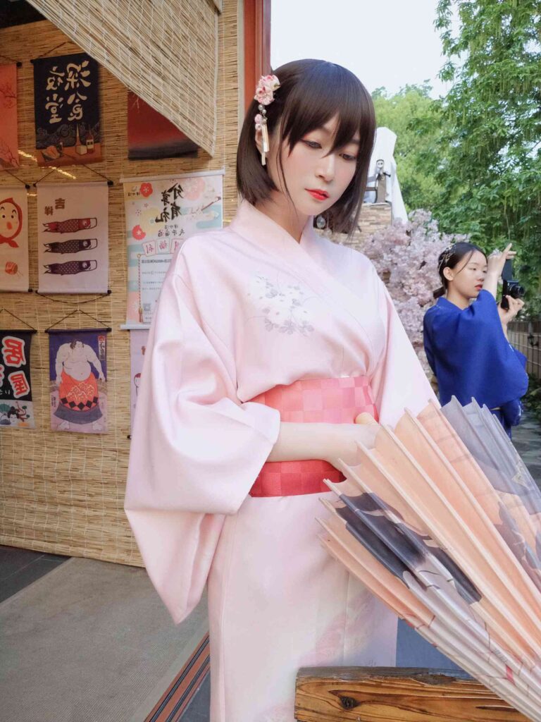 Coser小姐姐白银_NO.001 和服温泉 [40P/340MB]插图2