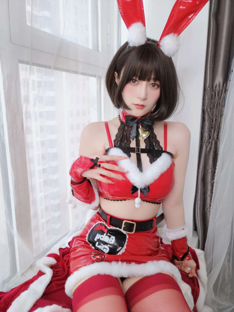 Coser小姐姐白银 076 Merry Christmas [24P/1V/80MB]插图1