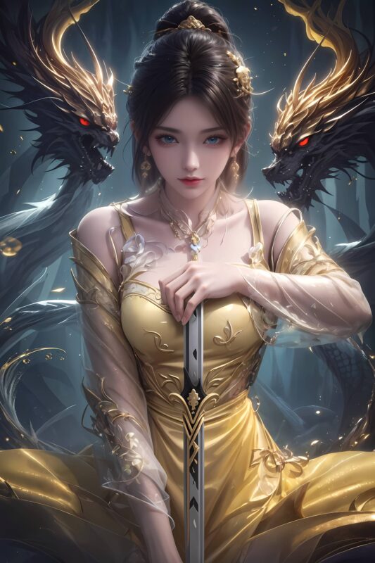 AI绘画 198 金瓶儿[19P/161MB]-无料摄影圈