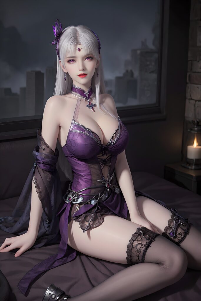 AI绘画 209 小医仙蕾丝内衣[20P/148MB]插图3