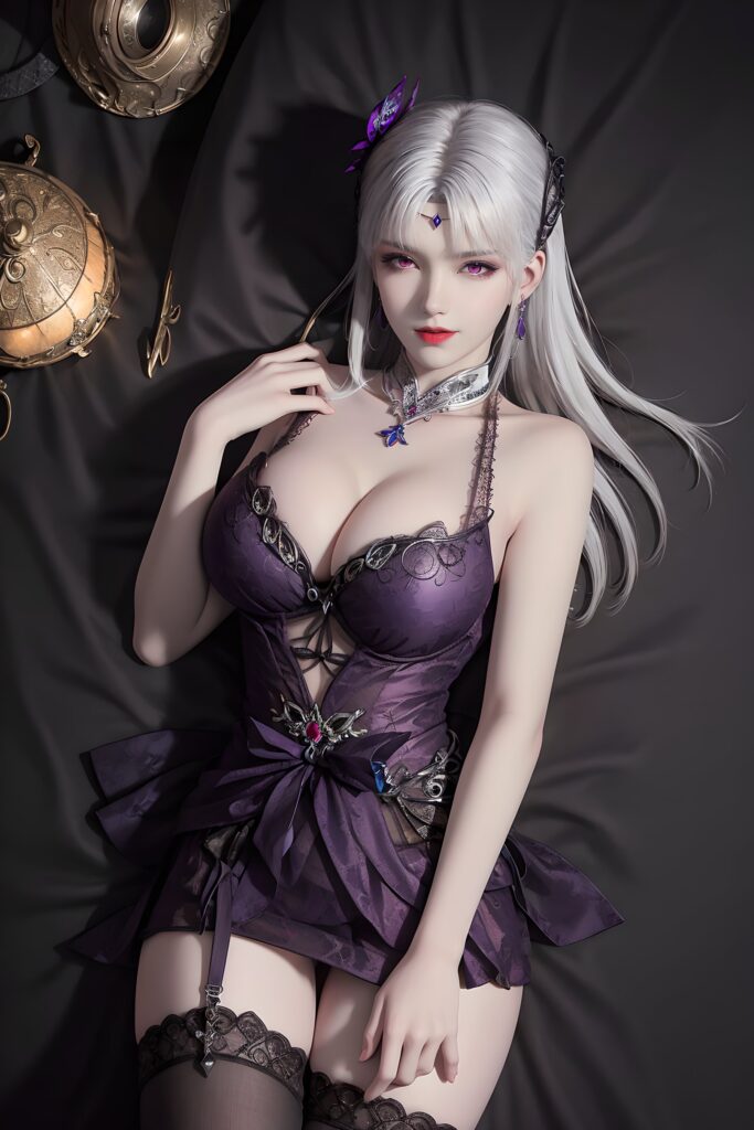 AI绘画 209 小医仙蕾丝内衣[20P/148MB]插图2