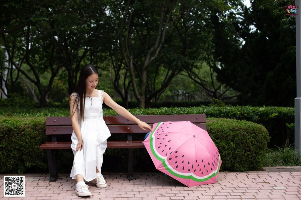 勿恋传媒 No.037 海边的白百合公园长椅休闲镁足[164P/1V/795MB]插图2