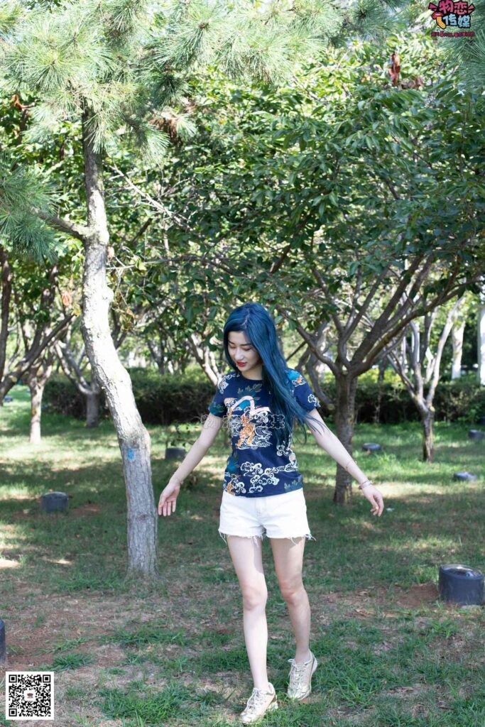 物恋传媒 No.057 摇滚重金属,狂野的温柔,纯情的安踏白棉袜 [190P/1V/1.42GB]插图1