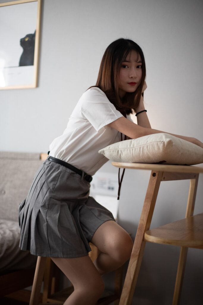 物恋传媒 NO.088 猫耳-jk制服与船袜帆布鞋[212P/1V/2.40GB]插图2