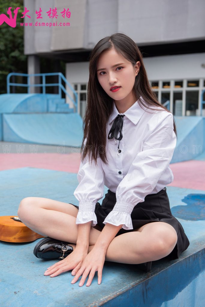 大生模拍 No.150 师师 尤克里里 肉丝女孩 [58P/304MB]插图2