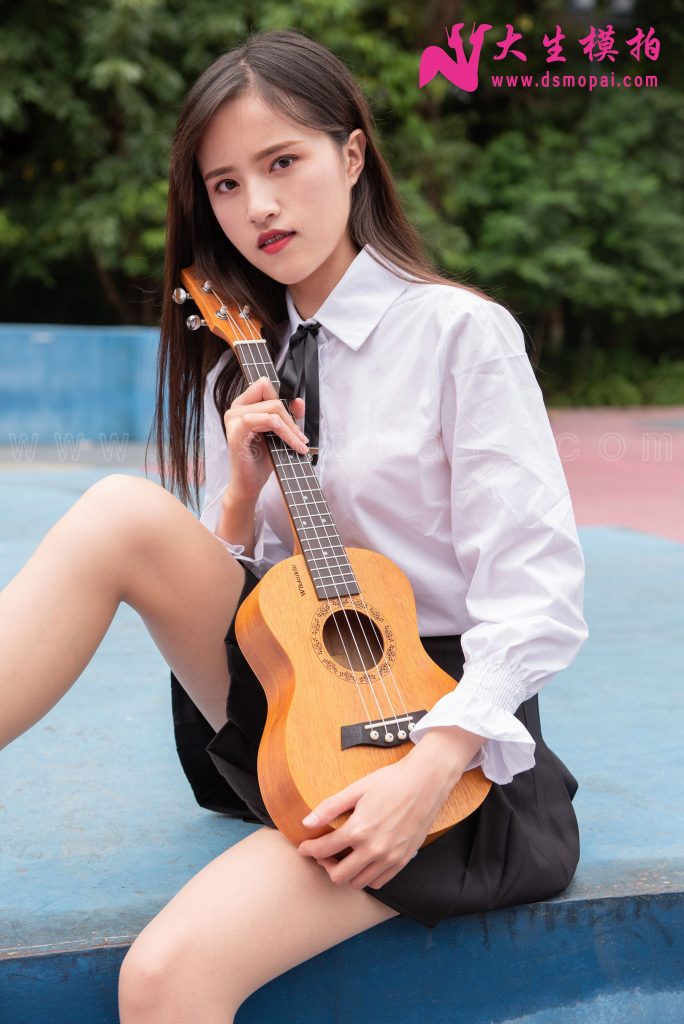 大生模拍 No.150 师师 尤克里里 肉丝女孩 [58P/304MB]插图1