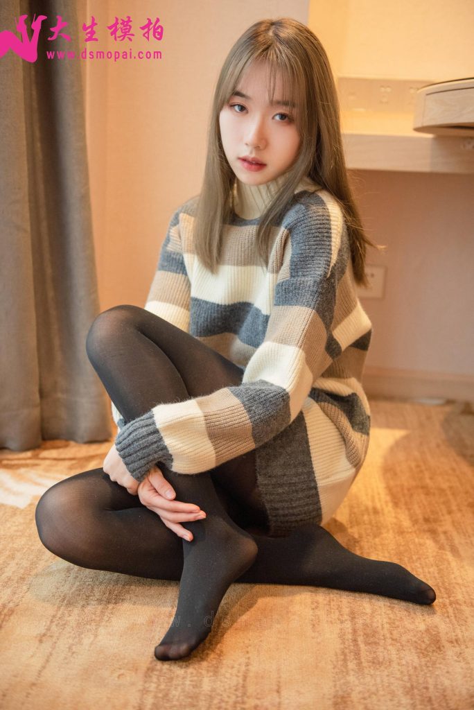 大生模拍 No.167 小鹿_暖暖的厚黑丝 [55P/177MB]插图2