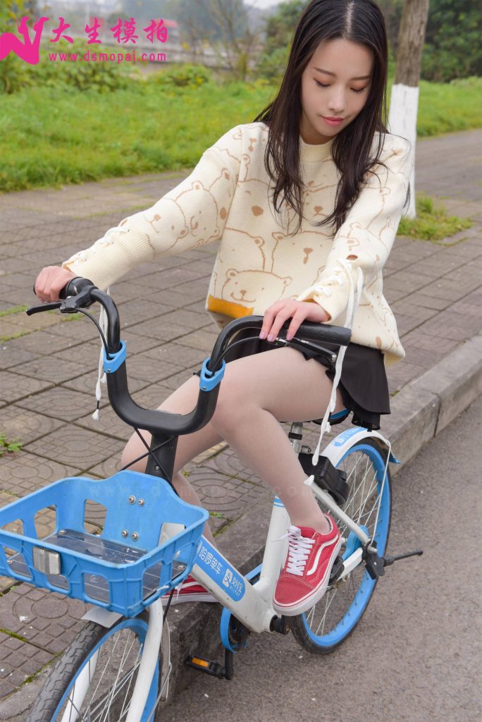 大生模拍 No.172 青青 单车少女 [49P/145MB]插图1