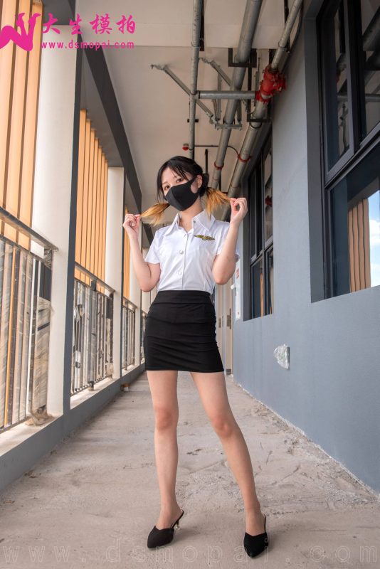 大生模拍 NO.288 兰兰 双马尾OL装[50P/361MB]-无料摄影圈