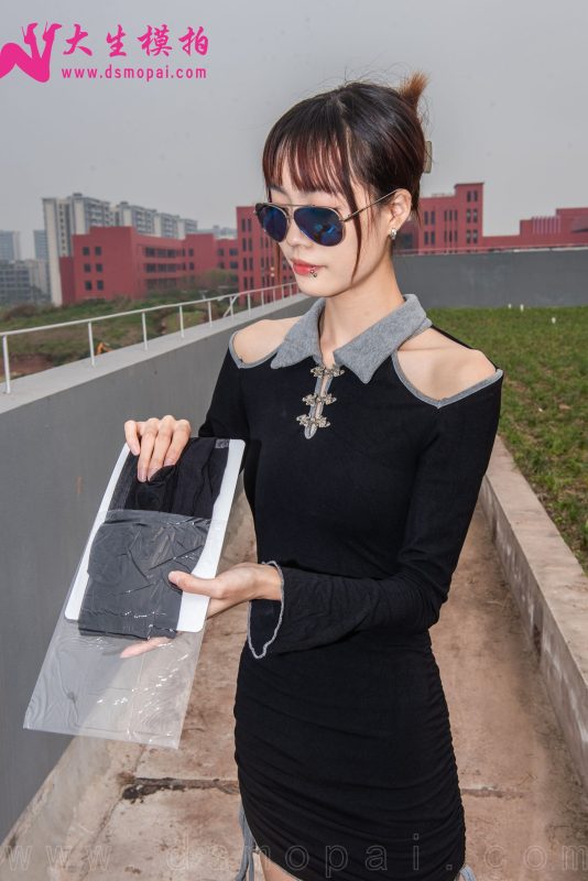 大生模拍 NO.294 花花 黑色系 [49P/335MB]-无料摄影圈