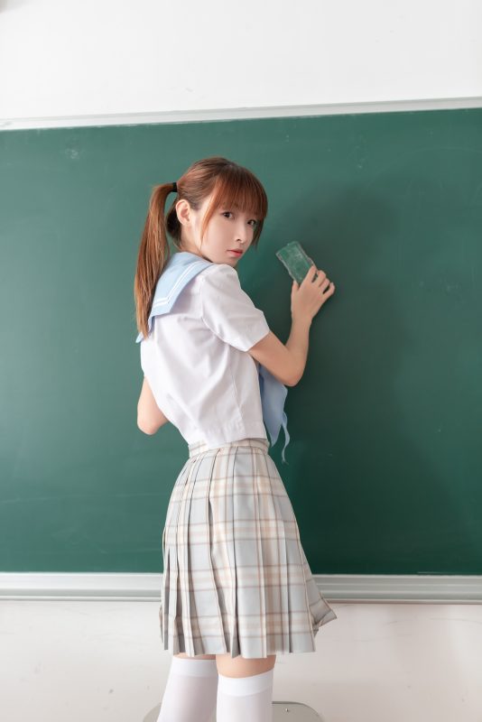 风之领域精品写真@No.041 放学后的课堂 [50P/218MB]-无料摄影圈