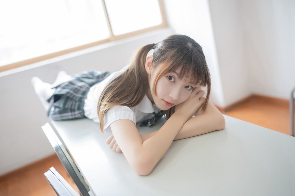 风之领域精品写真@No.070 双马尾的白丝JK [45P/223MB]插图2