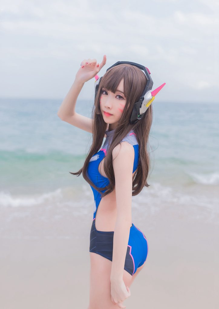 风之领域精品写真@No.074 赛场的足球宝贝 Cos守望先锋DVA [49P/222MB]插图3