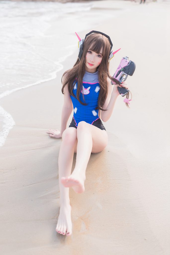 风之领域精品写真@No.074 赛场的足球宝贝 Cos守望先锋DVA [49P/222MB]插图2