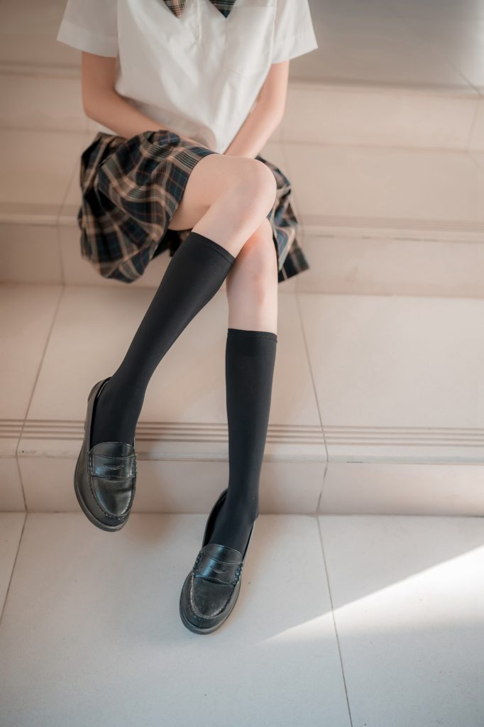 风之领域精品写真@No.075 JK黑丝长筒袜 [46/268MB]插图1