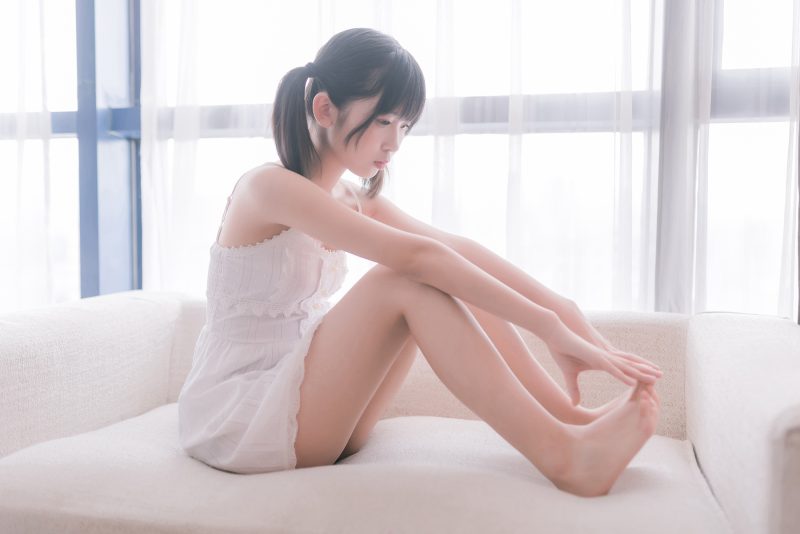 风之领域精品写真@ No.084 白色的睡衣裙 [47P/192MB]-无料摄影圈