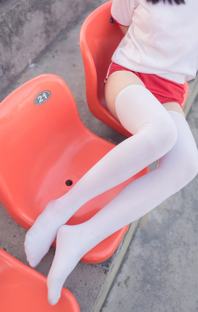 风之领域精品写真@No.120 体育馆 粉白少女[48P/280MB]插图3