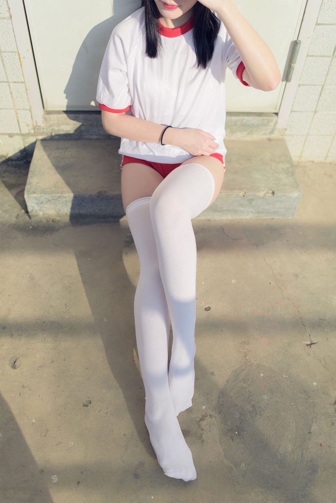 风之领域精品写真@No.120 体育馆 粉白少女[48P/280MB]插图1