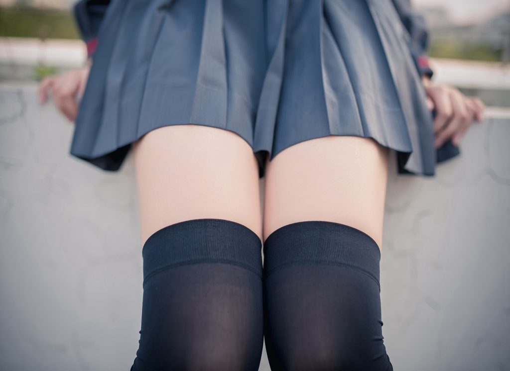 风之领域精品写真@No.131 JK户外长腿黑丝 [45P/223MB]插图1