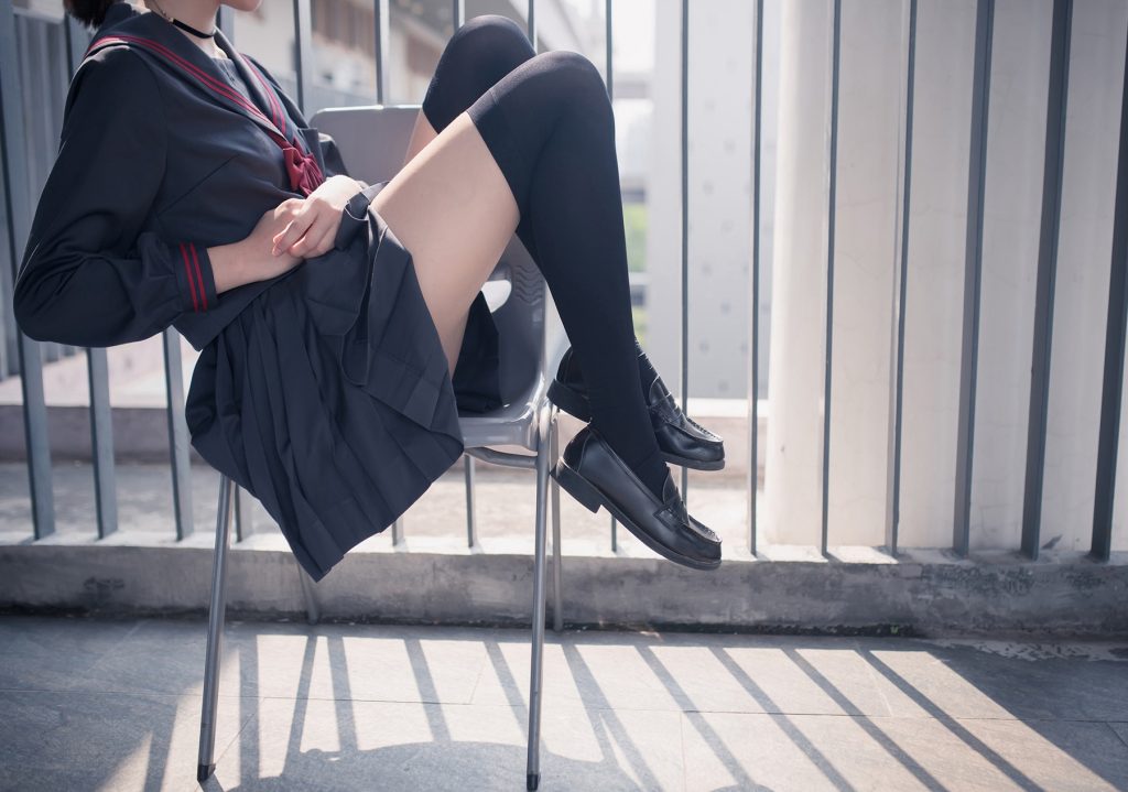 风之领域精品写真@No.131 JK户外长腿黑丝 [45P/223MB]插图2