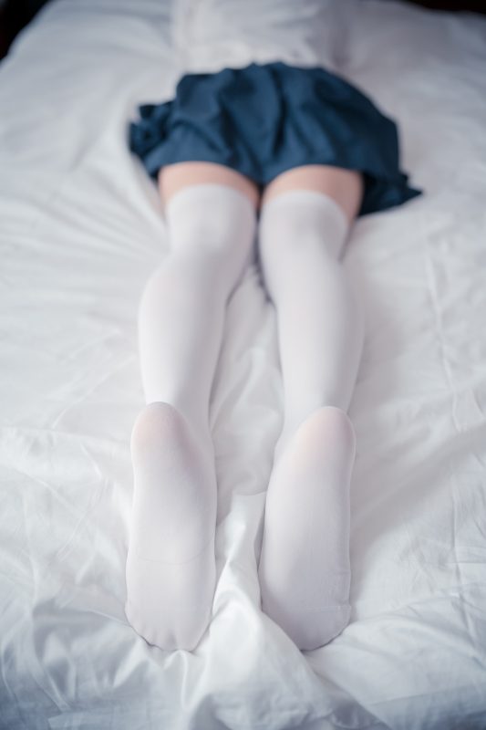 风之领域精品写真@No.153 制服白丝 蓝色短裙 [44P/118MB]-无料摄影圈