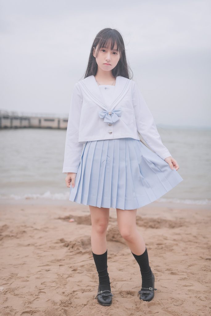 风之领域精品写真@No.155 海边漫步 [51P/150MB]-无料摄影圈