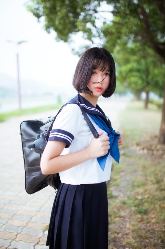 风之领域精品写真@No.162 可爱的水手服 [54P/370MB]-无料摄影圈