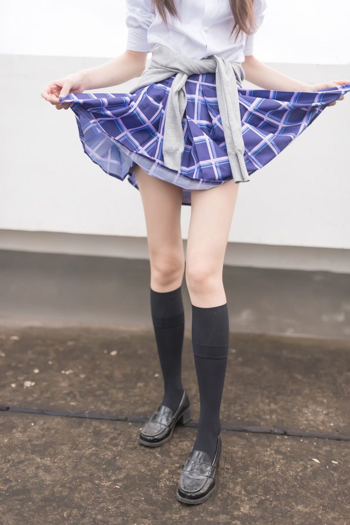 风之领域精品写真@No.168 紫色格子裙 [39P/128MB]插图3